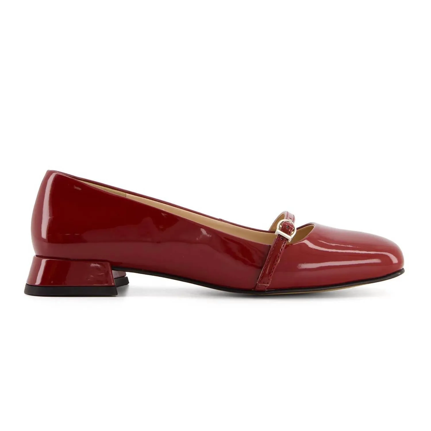 Andrea - Women's Low Heel Mary Janes Shoes