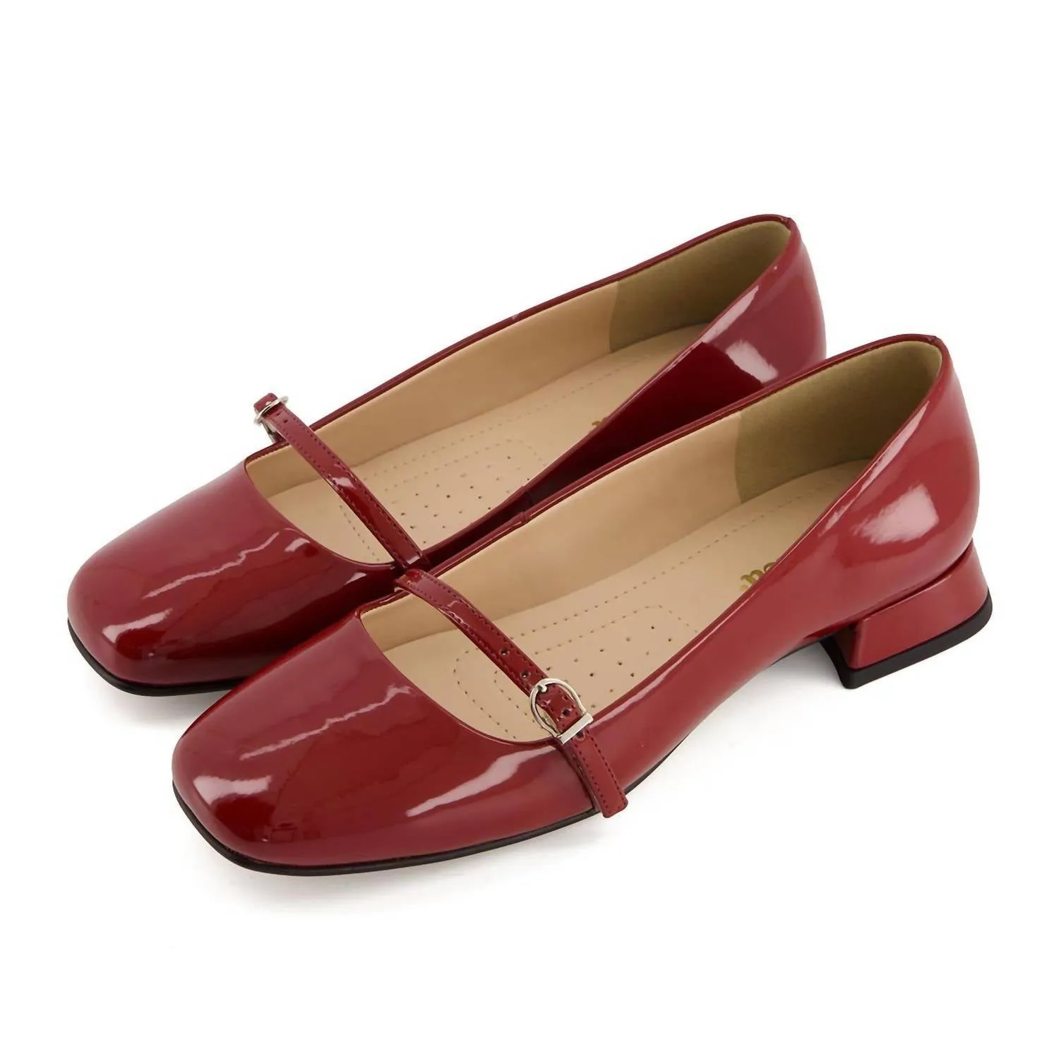 Andrea - Women's Low Heel Mary Janes Shoes