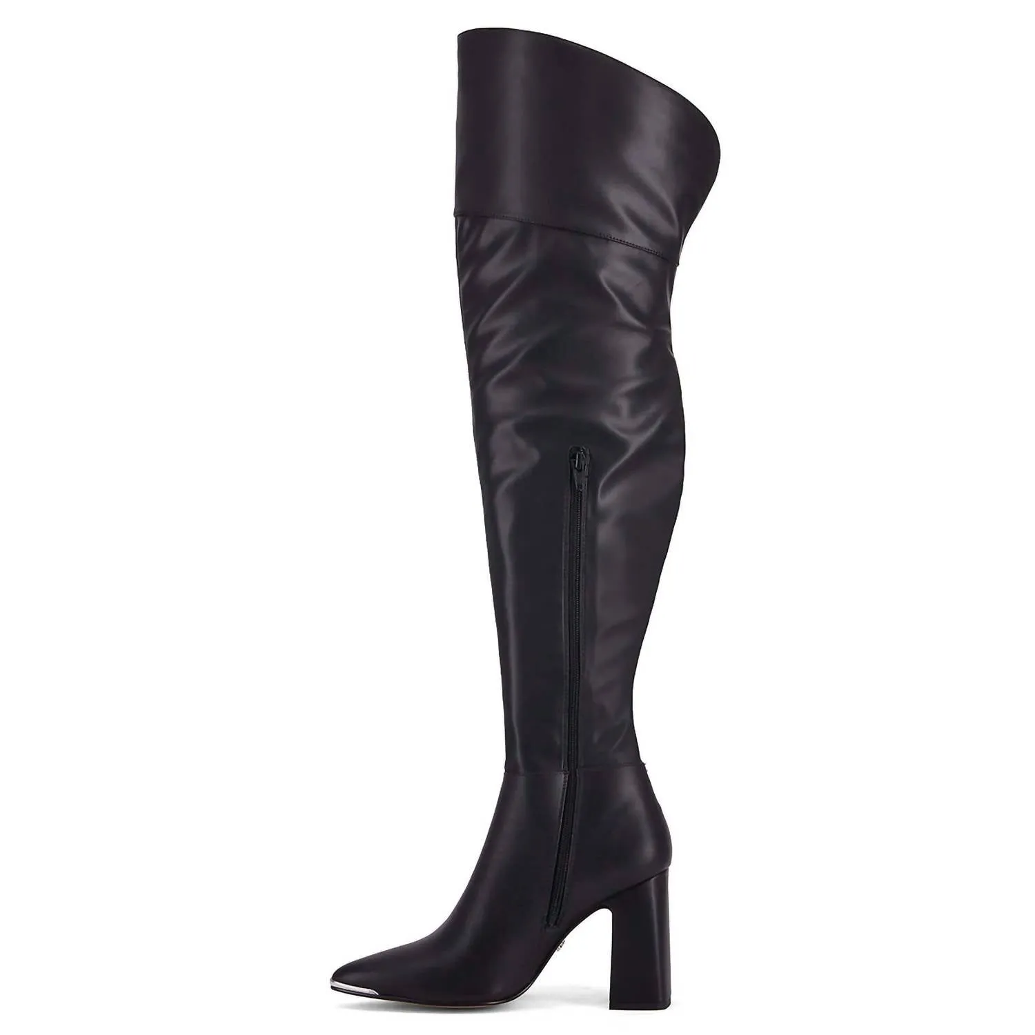 Andrea - Women's Over The Knee Leatherette Boots