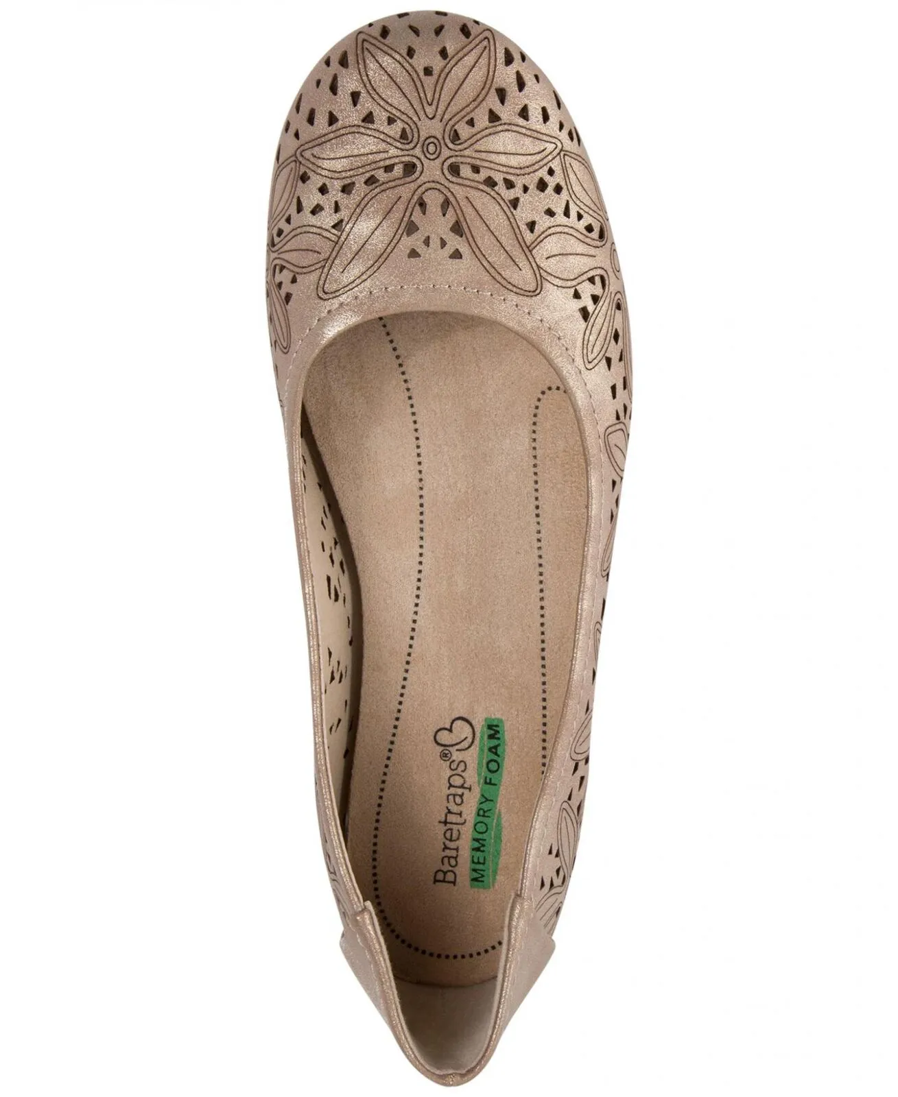 Baretraps Women's Mariah Flats Shoes BT24897 Gold Yellow 5.5M
