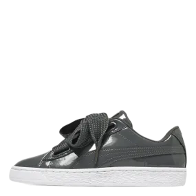 Basket Heart Patent Wmns Gray