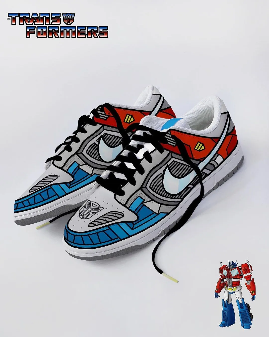 Cartoon Blue Purpie Orange Black Green Custom Air Force 1