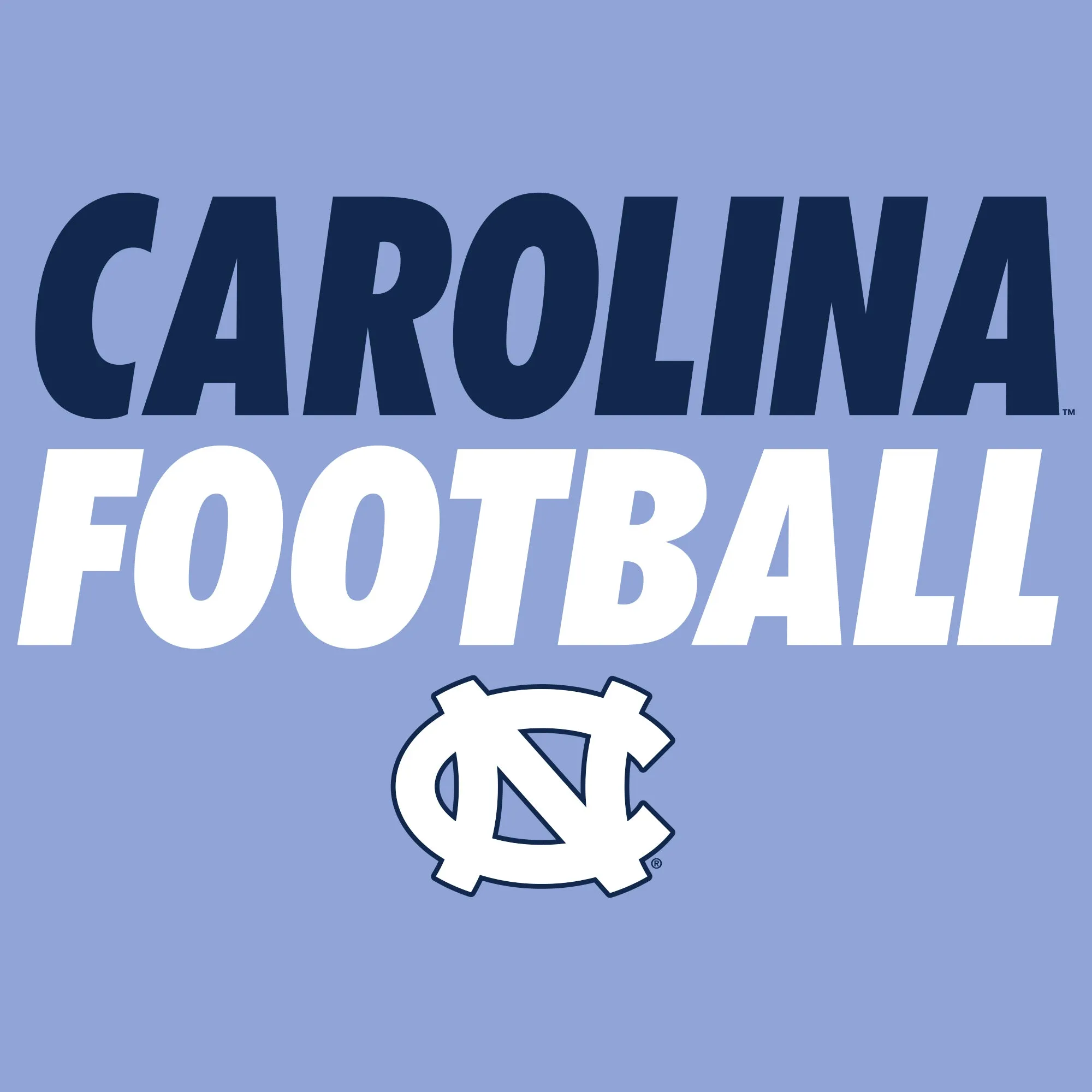 Champion Carolina Football Triblend T-Shirt - Light Blue