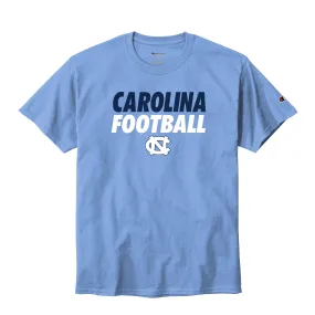 Champion Carolina Football Triblend T-Shirt - Light Blue