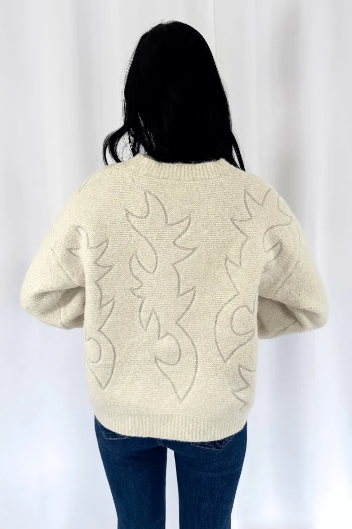 Crewneck Boot Stitch Sweater