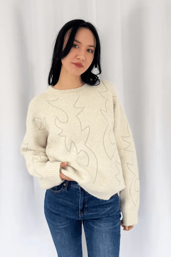 Crewneck Boot Stitch Sweater