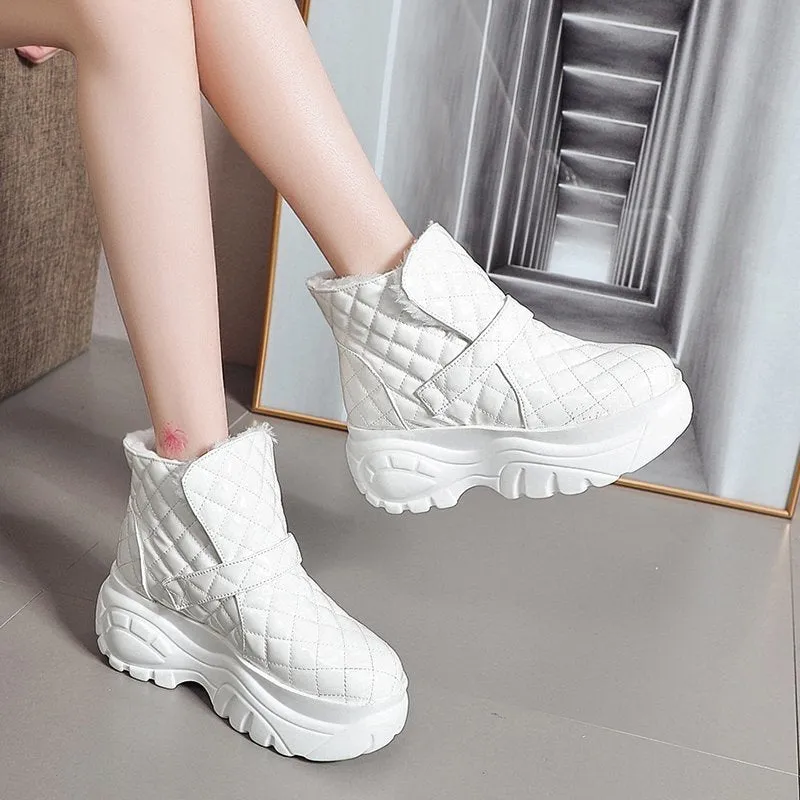 Cuzcare Orthopedic Warm Boots Women Ankle Nonslip Shoes