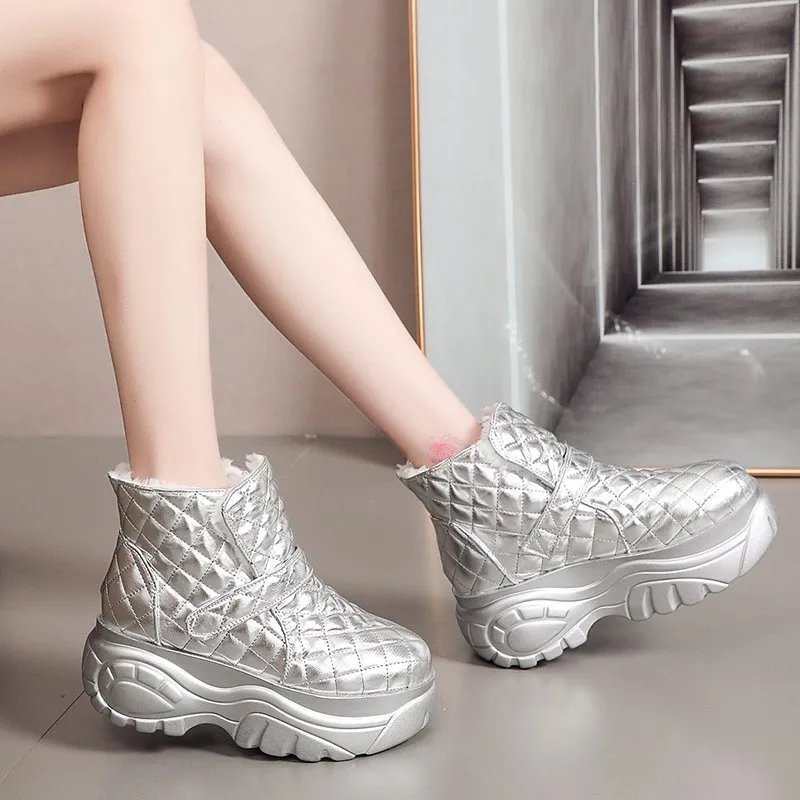 Cuzcare Orthopedic Warm Boots Women Ankle Nonslip Shoes