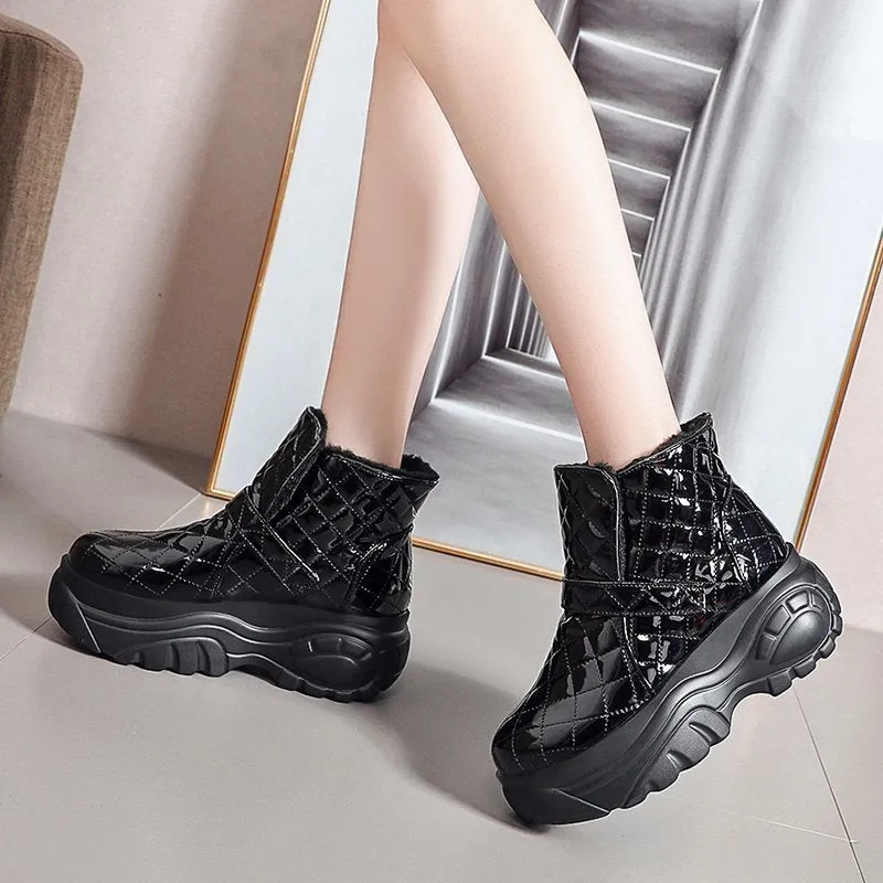 Cuzcare Orthopedic Warm Boots Women Ankle Nonslip Shoes
