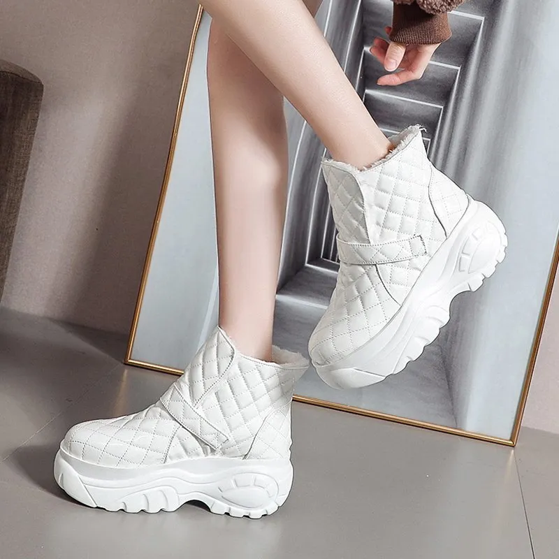 Cuzcare Orthopedic Warm Boots Women Ankle Nonslip Shoes
