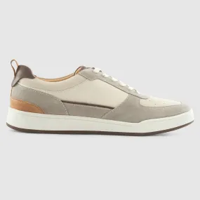 Johnnie-O Topspin Court Sneaker - Taupe