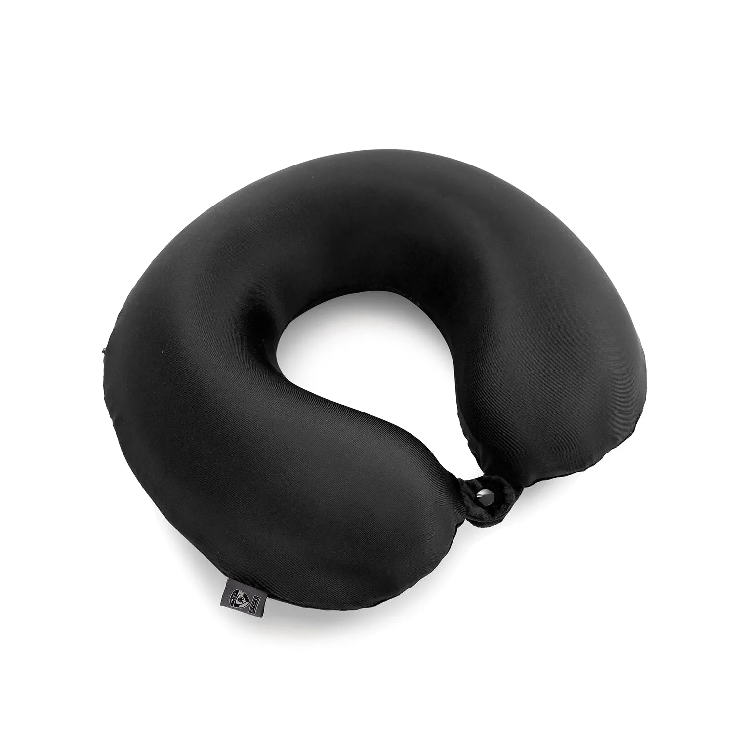 Memory Foam Travel Pillow - Black