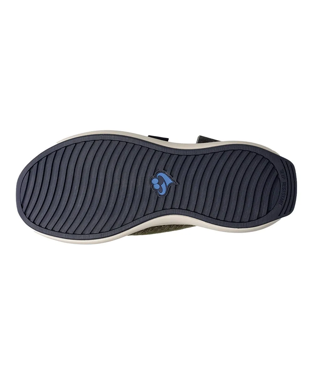 Men's Extra Wide Comfort Shoes with Easy Touch Closures - Best Walking Shoes for Seniors