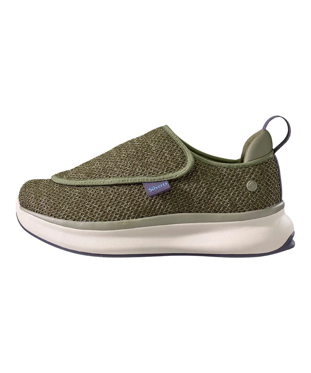 Men's Extra Wide Comfort Shoes with Easy Touch Closures - Best Walking Shoes for Seniors