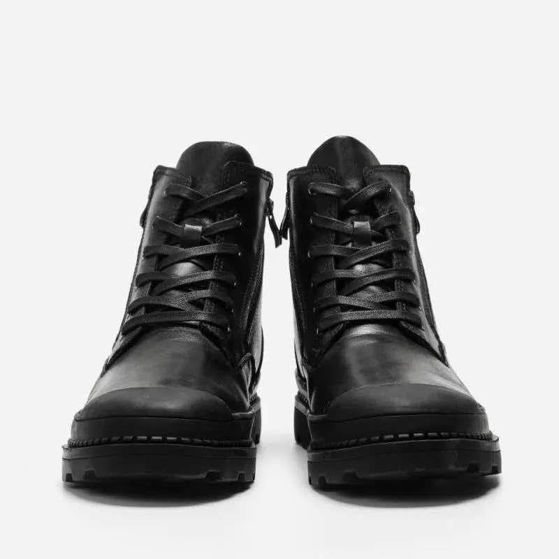 Men's Genuine Leather Warm Boots