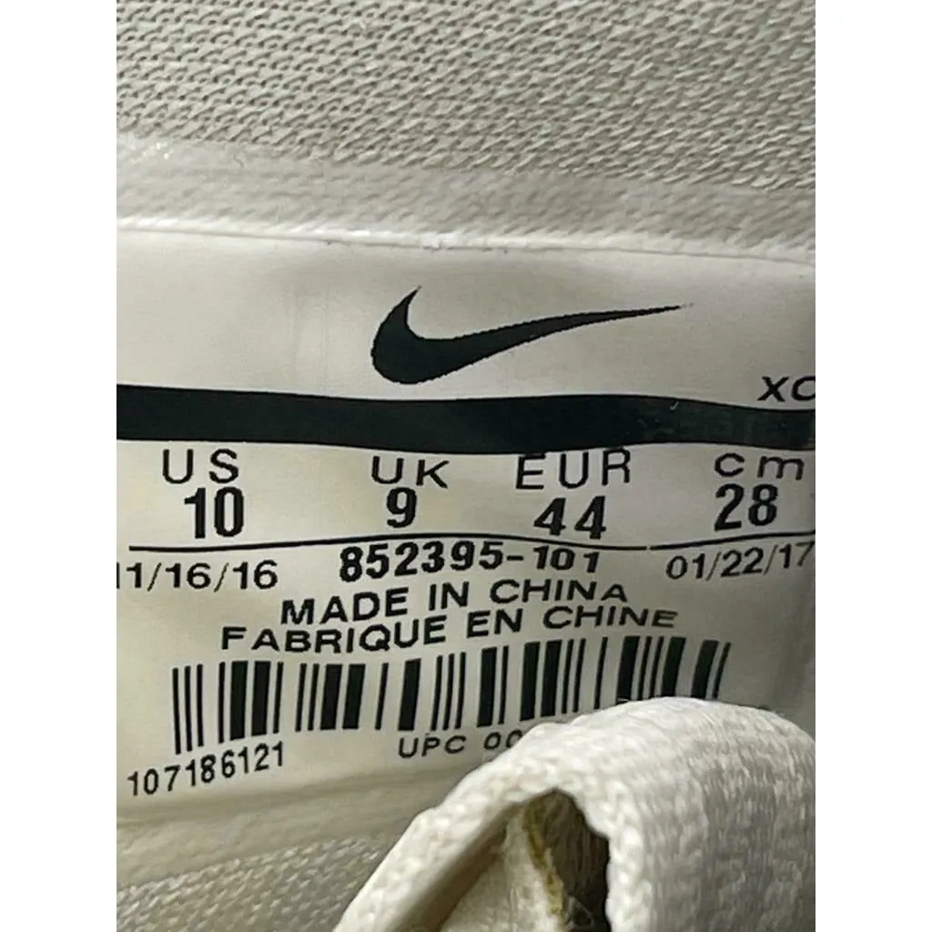 Nike Kyrie 3 Ivory Size 10 White (852395-10)