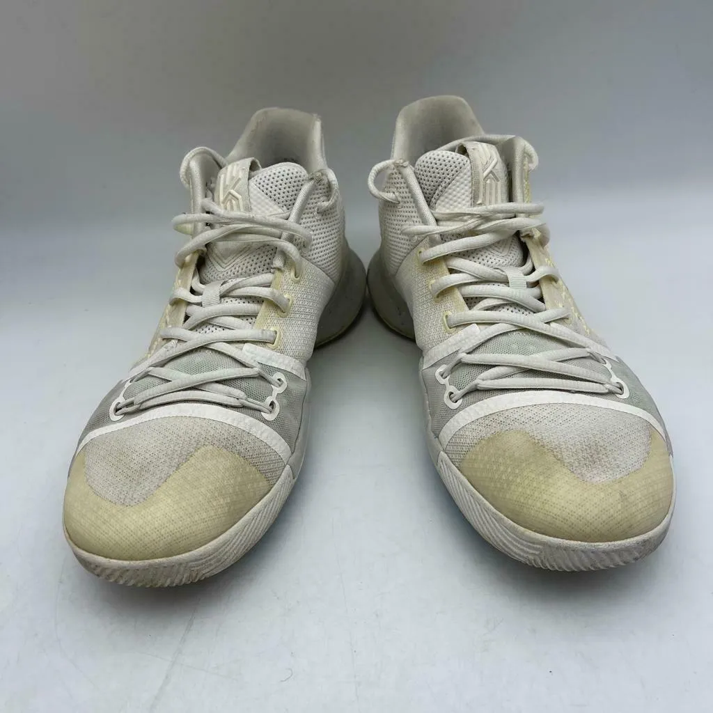 Nike Kyrie 3 Ivory Size 10 White (852395-10)