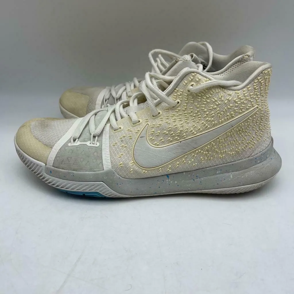 Nike Kyrie 3 Ivory Size 10 White (852395-10)