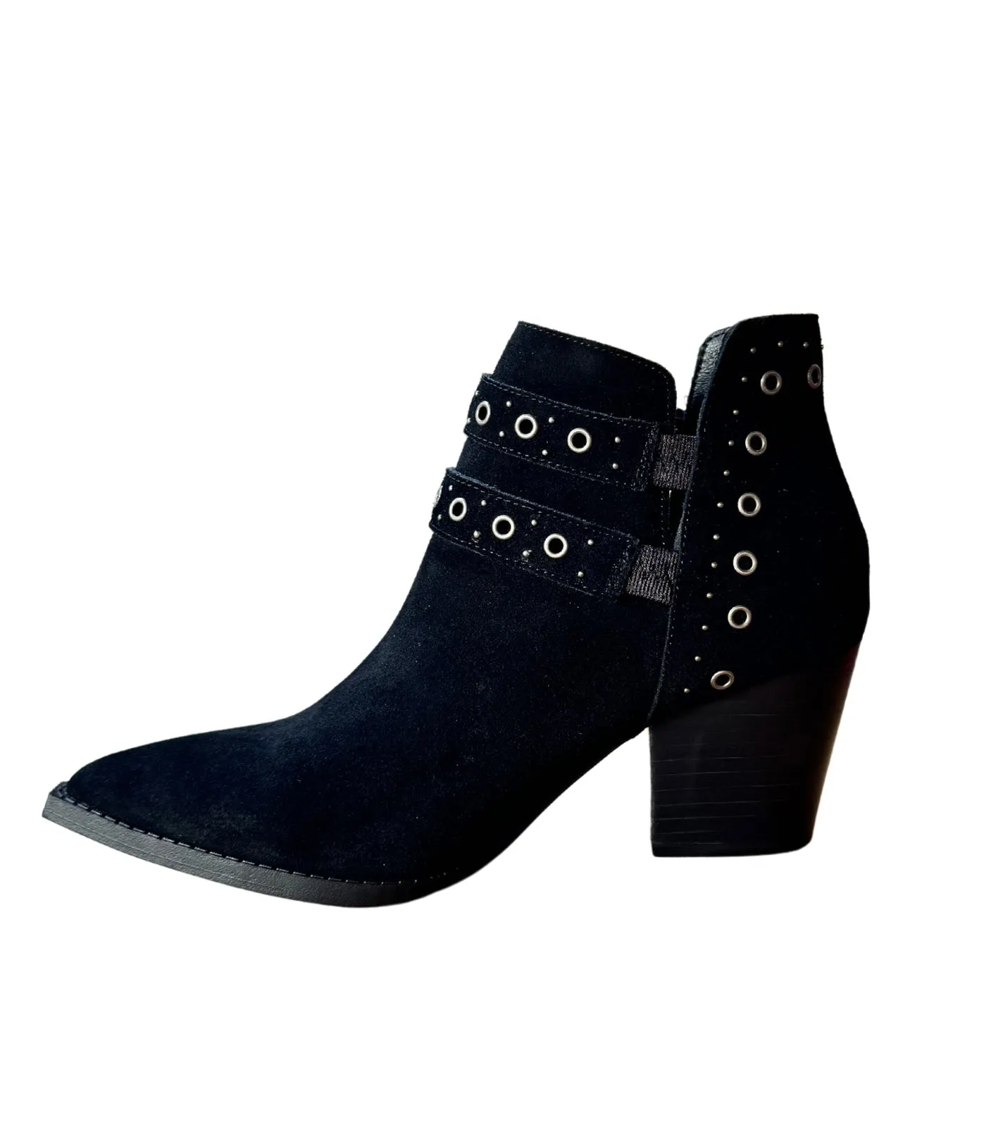 ONLINE EXCLUSIVE Elsa Leather Ankle Boot in Black
