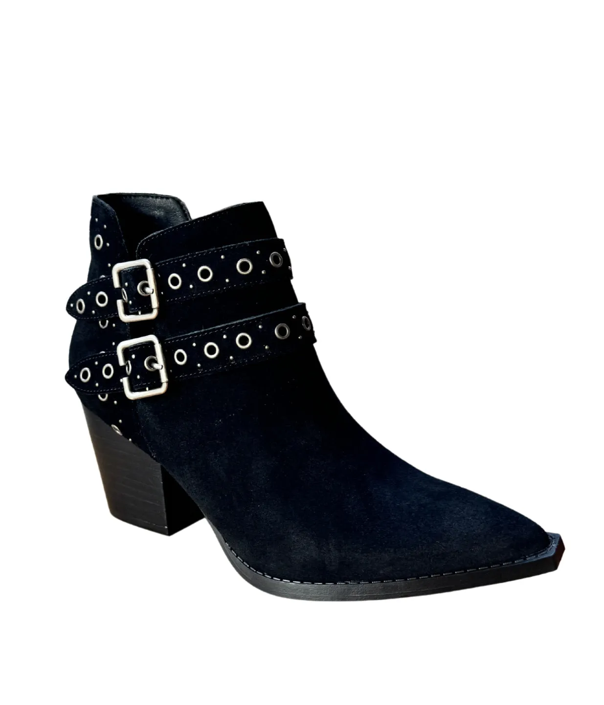 ONLINE EXCLUSIVE Elsa Leather Ankle Boot in Black
