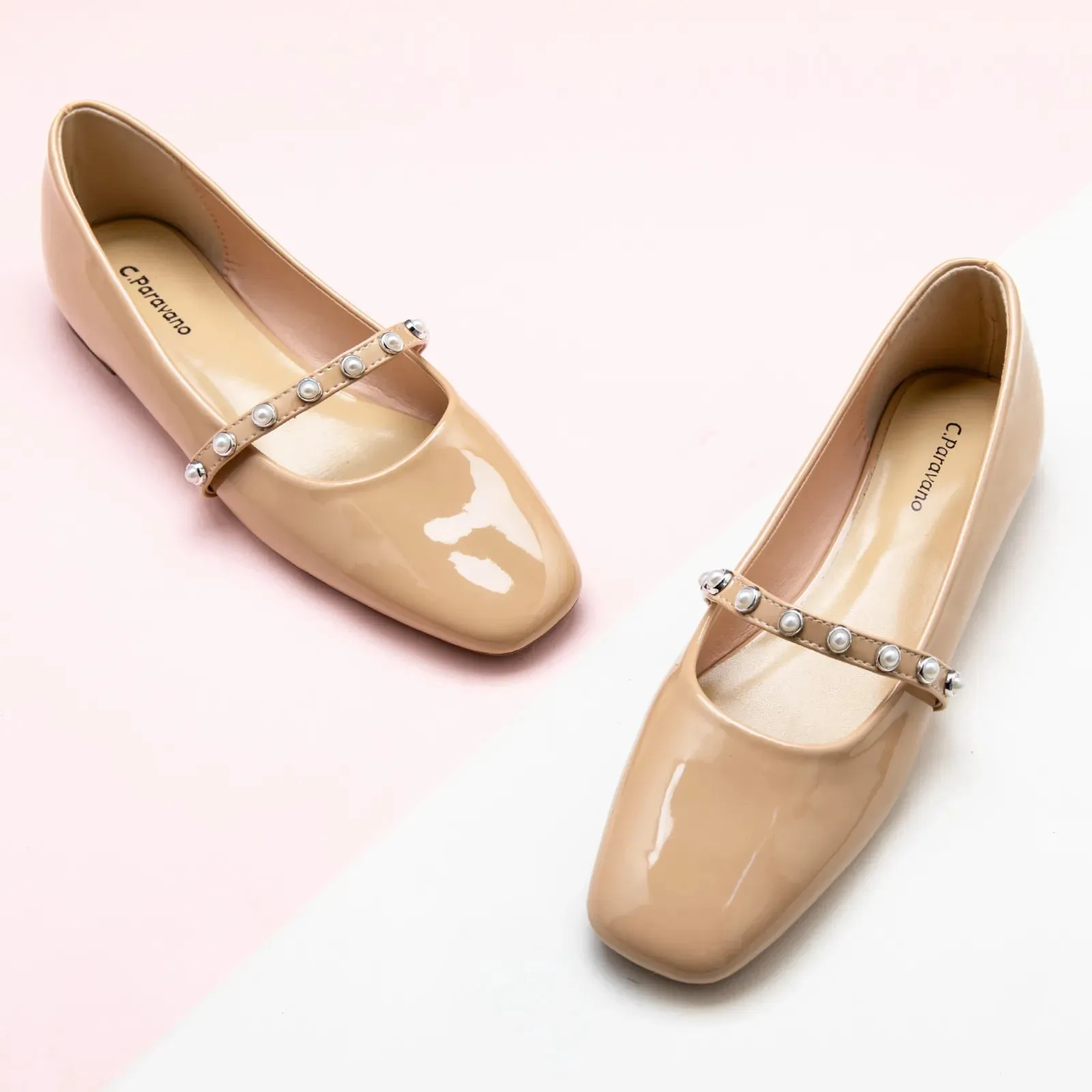 Pearl-Strap Mary Jane (Clara)