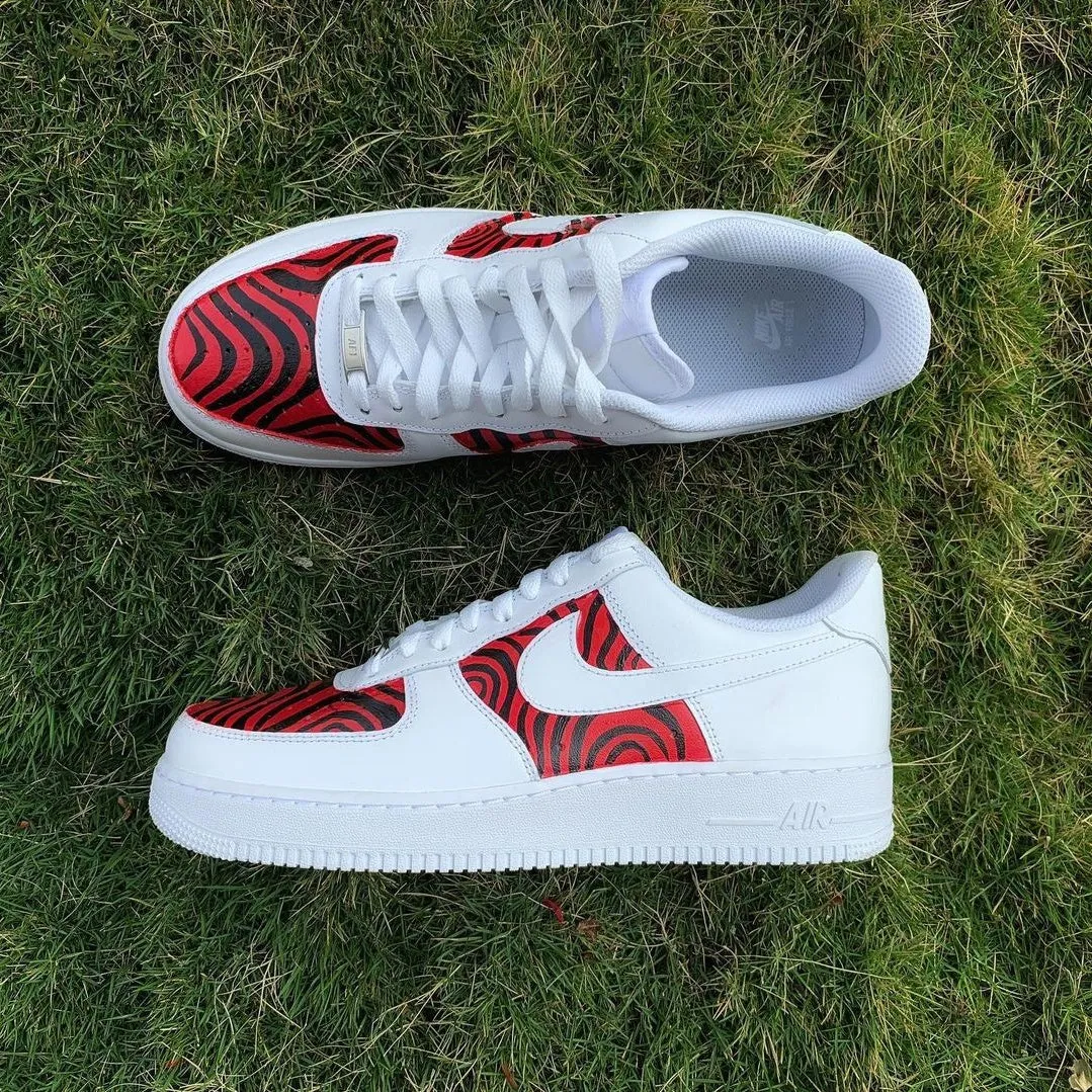 Red Ripple Custom Air Force 1