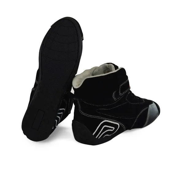 RRS FIA Fireproof Racing Boots - Black