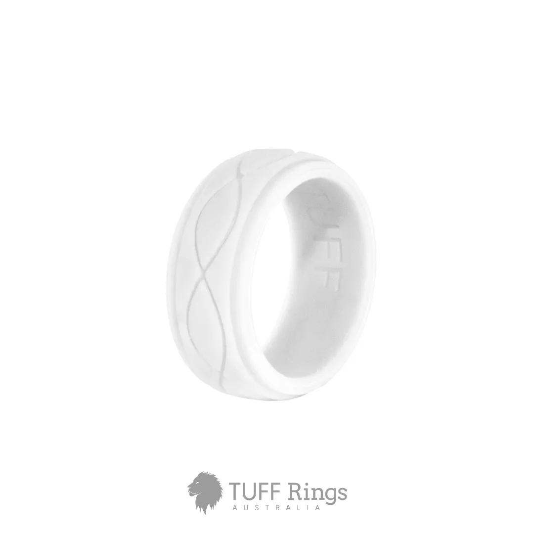 TUFF Rings 'Forever Yours' Silicone Ring Set For Men